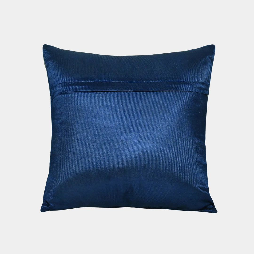 Luxurious Daimond Blue Soft Velvet Cushion Covers 5 Piece Set