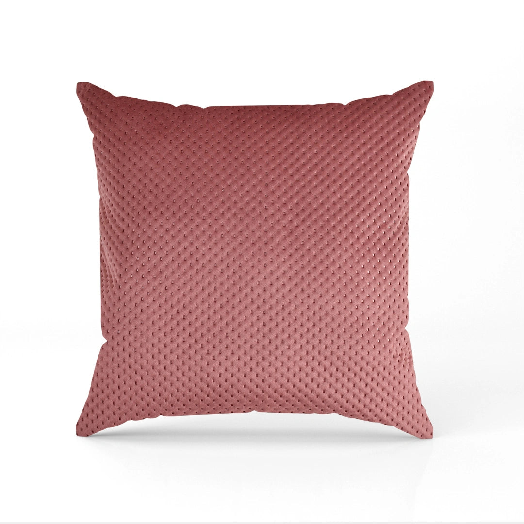 Luxurious Dotted Lavender Soft Cushion Covers 5 Piece Set