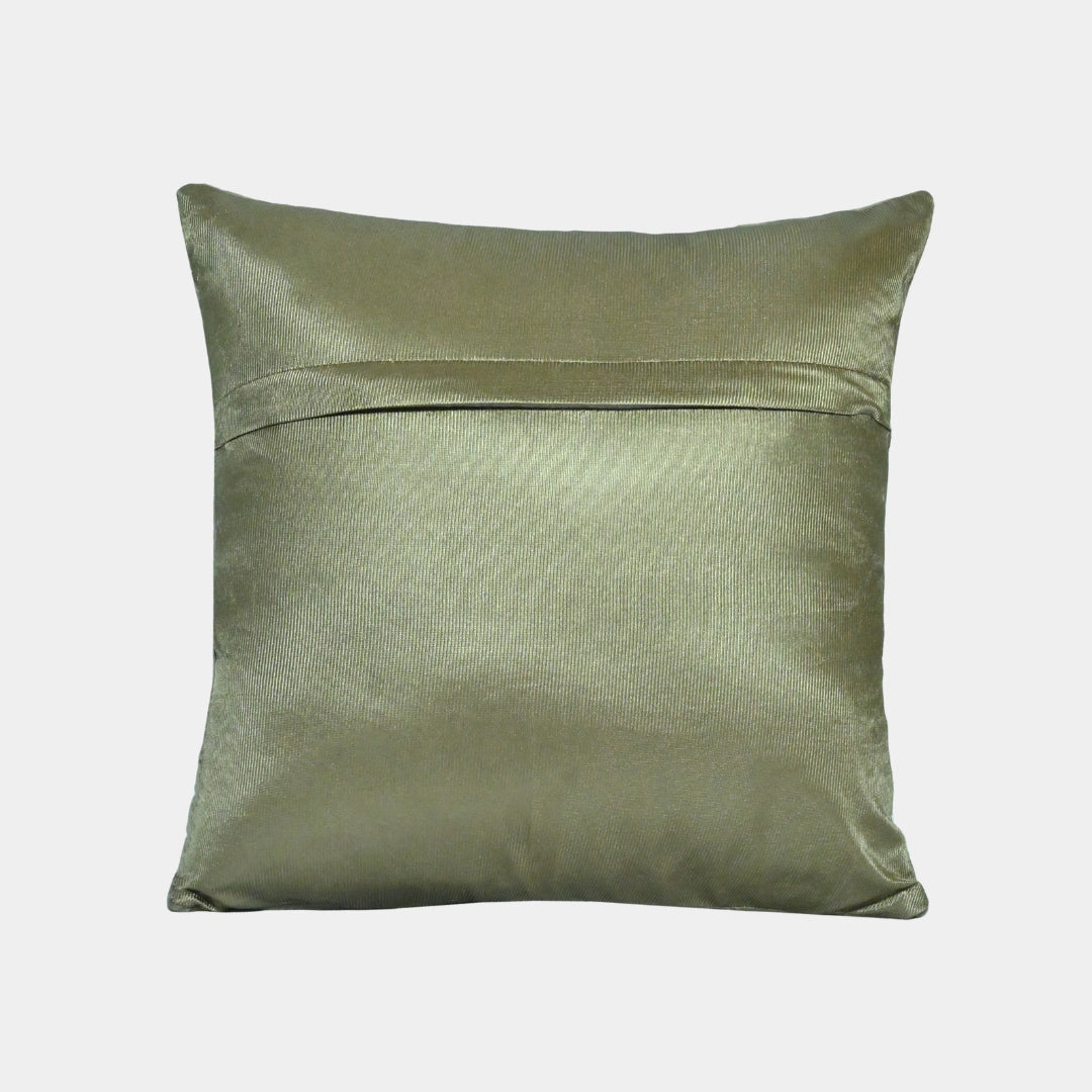 Luxurious Daimond Green Soft Velvet Cushion Covers 5 Piece Set