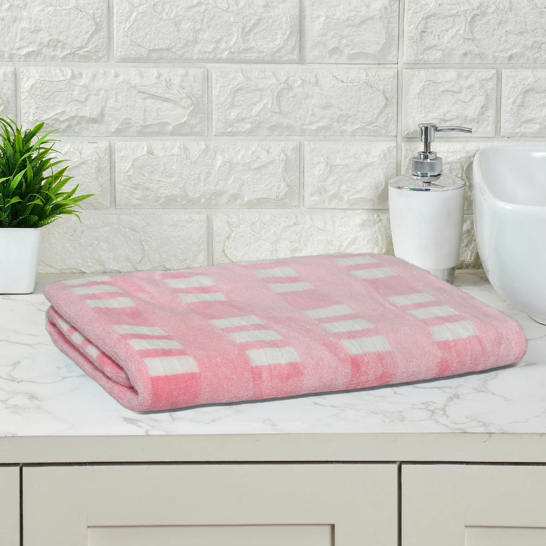 Teal Pink Bath Towel For Home